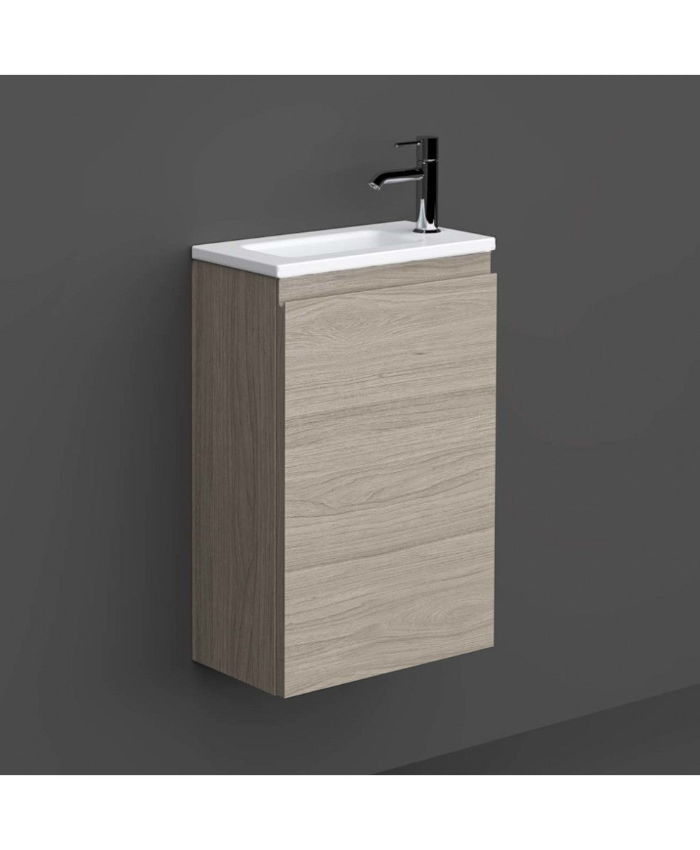 RAK Ceramics Wall Hung Vanity 40cm - Grey Elm