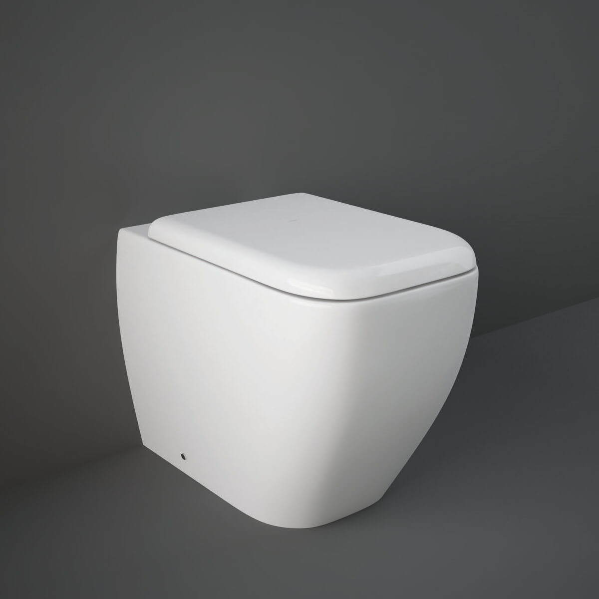 RAK Ceramics Metropolitan Back To Wall WC Pan & Wrap Over Soft Close Urea Seat