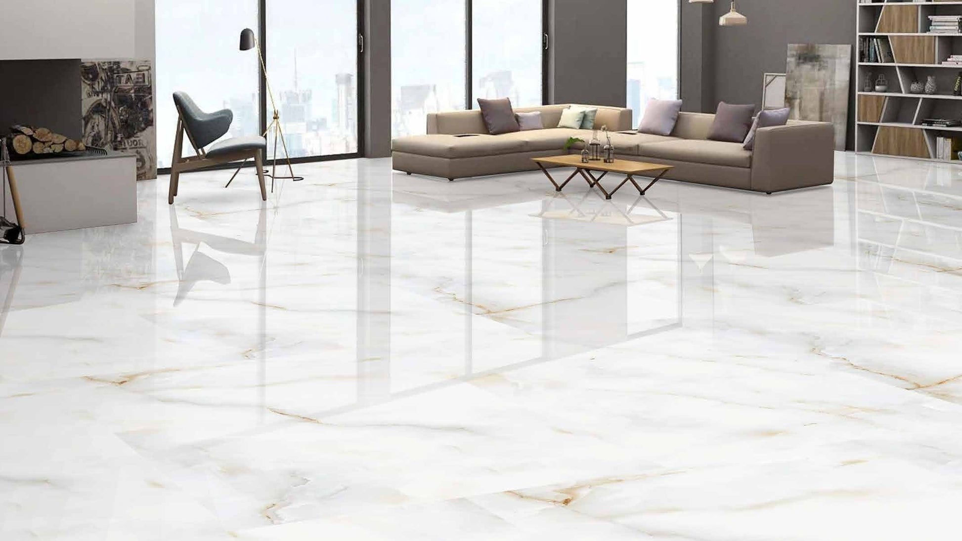 MARBLE BIANCO 80x80