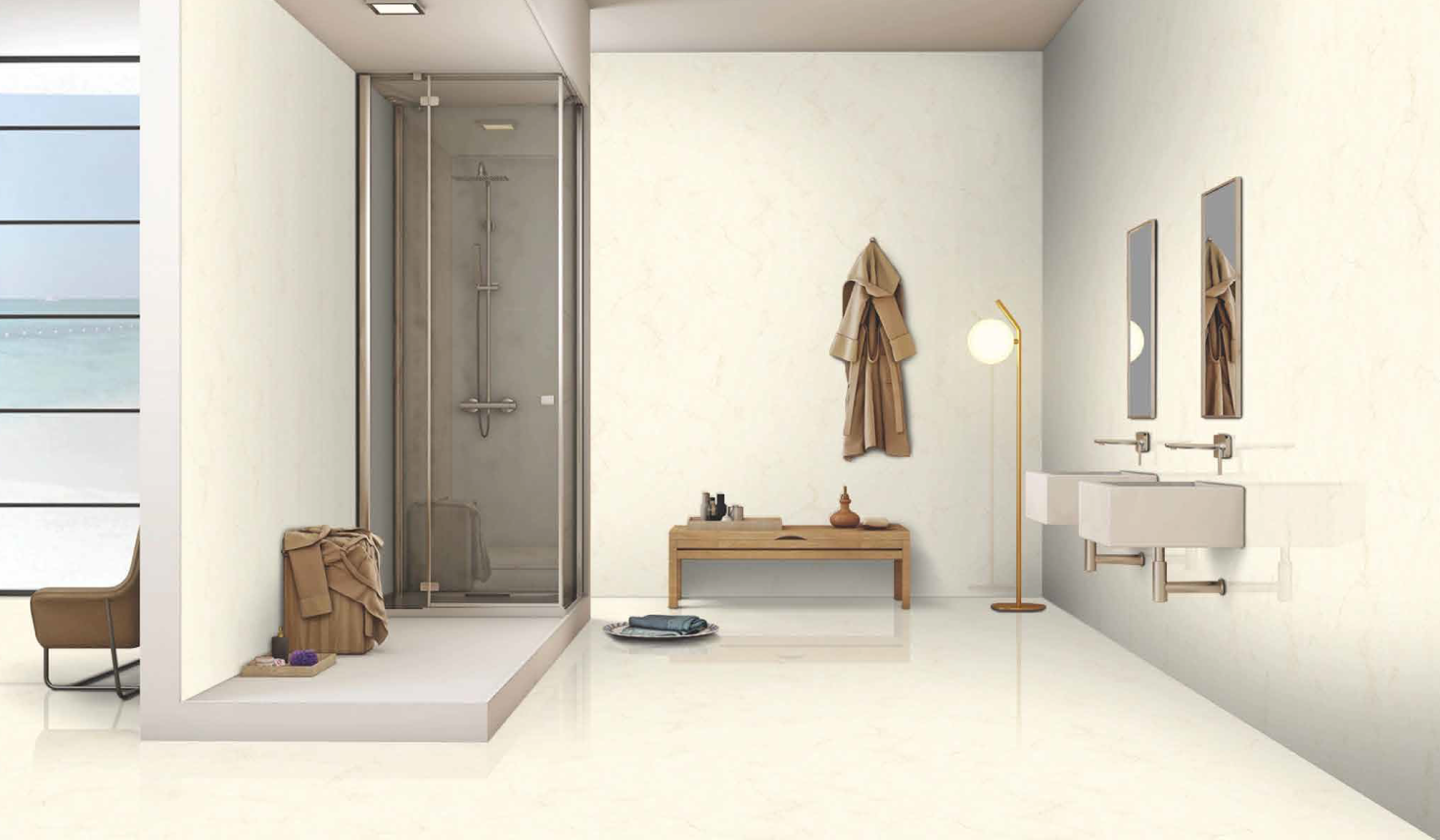 FLAXEN CREAM 60x60