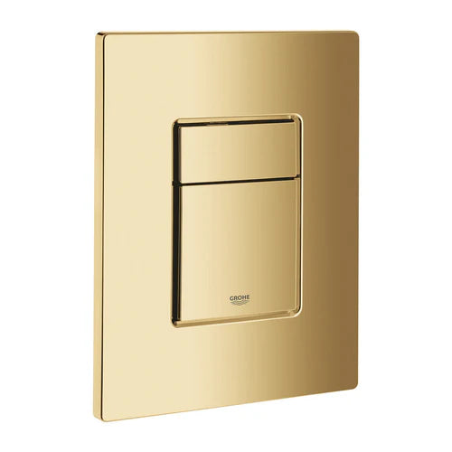Grohe 38732GNO Gold Brushed Brass Plate Wc Frame 1.12 Rimless Toilet Wall Hung Pan Soft Close Seat Slim 38536001