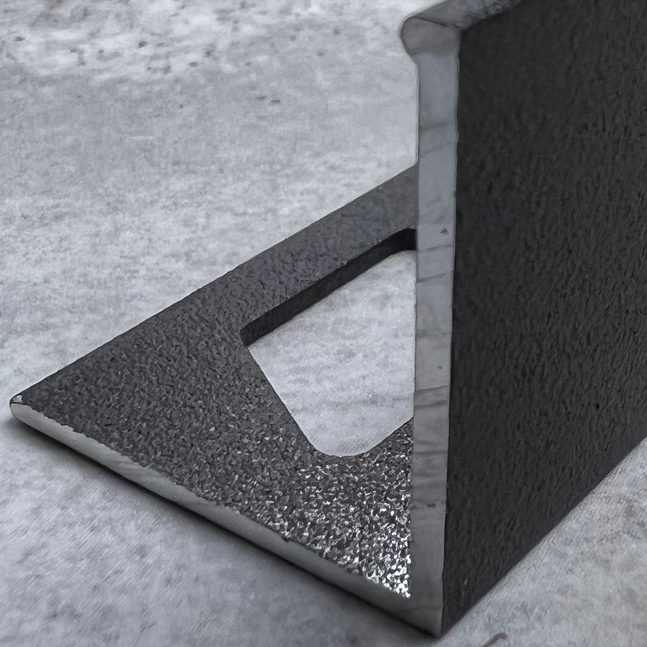 22.5mm Square Edge Anthracite Tile Trim