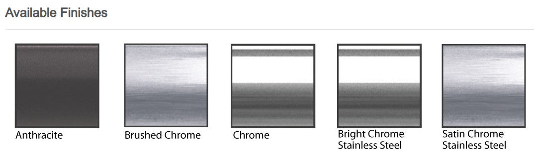 22.5mm Square Edge Anthracite Tile Trim
