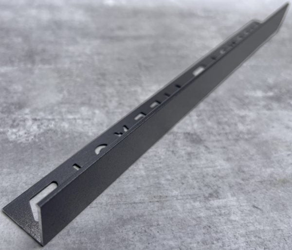22.5mm Square Edge Anthracite Tile Trim