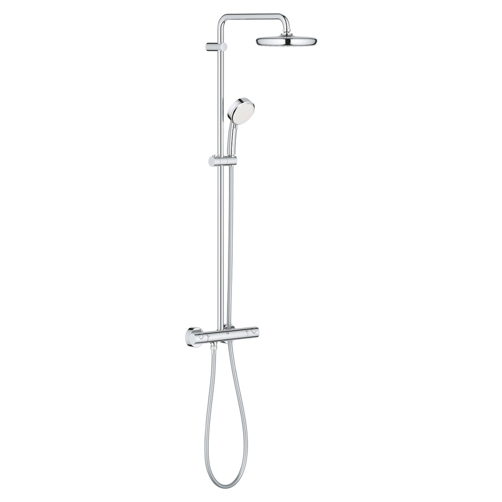 Grohe Tempesta Cosmopolitan System 210 Shower system with Thermostat for Wall Mounting