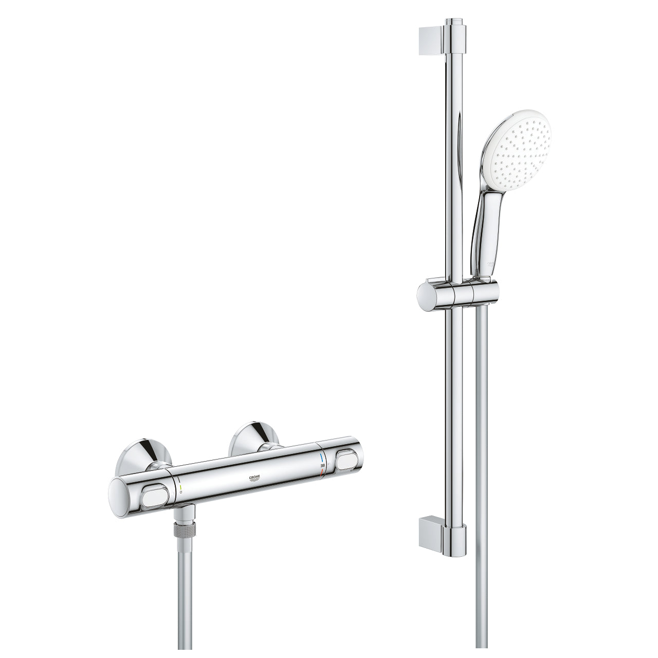Grohe Grohtherm 500 Thermostatic shower mixer 1/2"