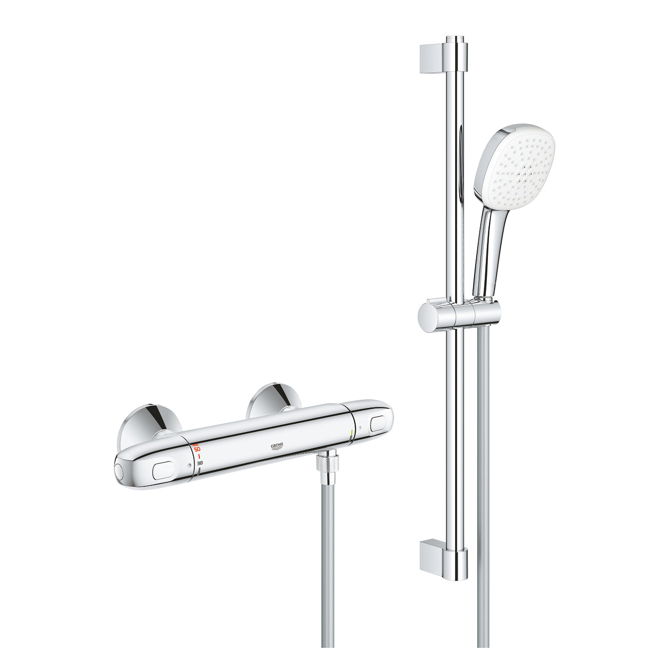 Grohtherm 1000 Thermostatic shower mixer 1/2"