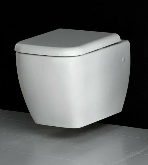 Grohe Concealed Cistern Wc Frame With Rak Ceramics Wall Hung Toilet Pan Metropolitan 3886020A + METWHPAN + RAKSEAT016