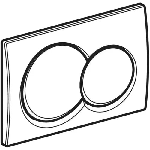 Anas Magna Rimless Pan With Geberit Duofix Alpha01 Wc Frame Brass Round Flush Plate 458.039.00.2 + 115.035.QE.1 + 1211-11