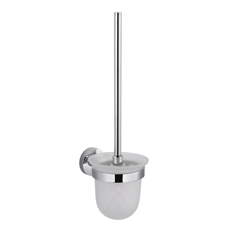 Toilet Brush & Holder Round Design