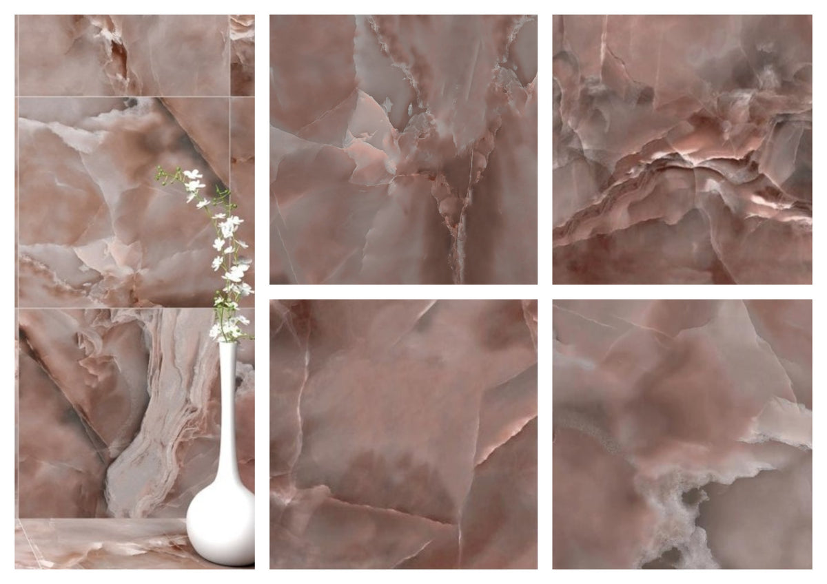 Agate Blush Red 60x60