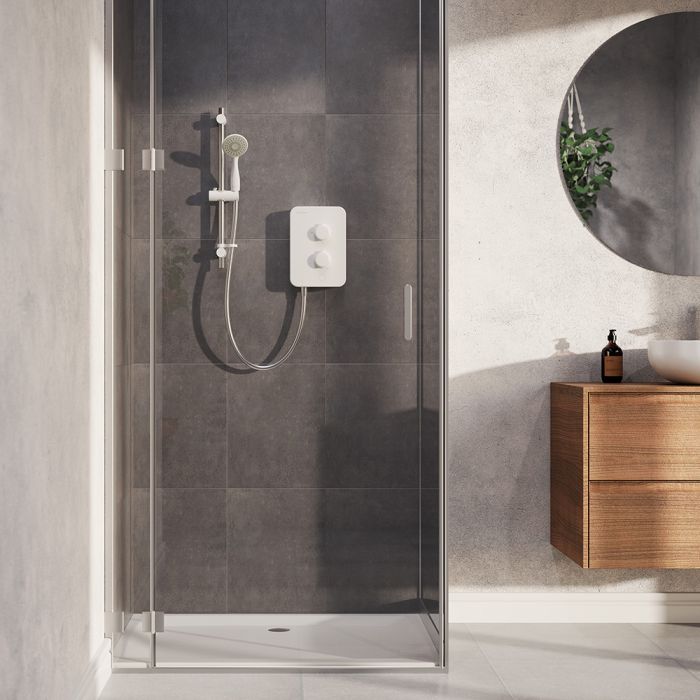 Aqualisa E1 Electric Shower (9.5kW) - White