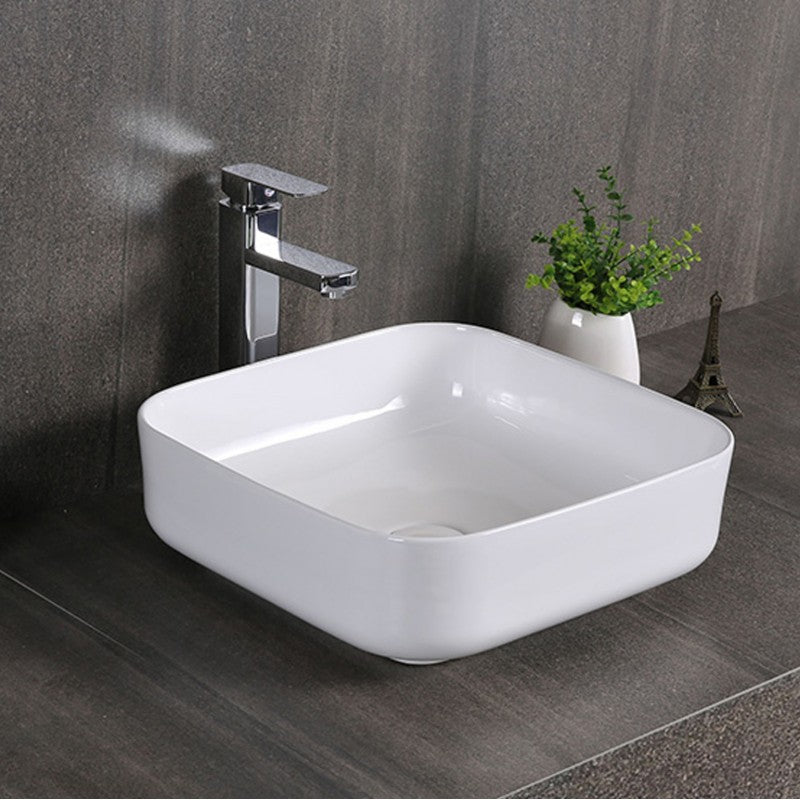 Art Counter Top No Tap Hole Basin