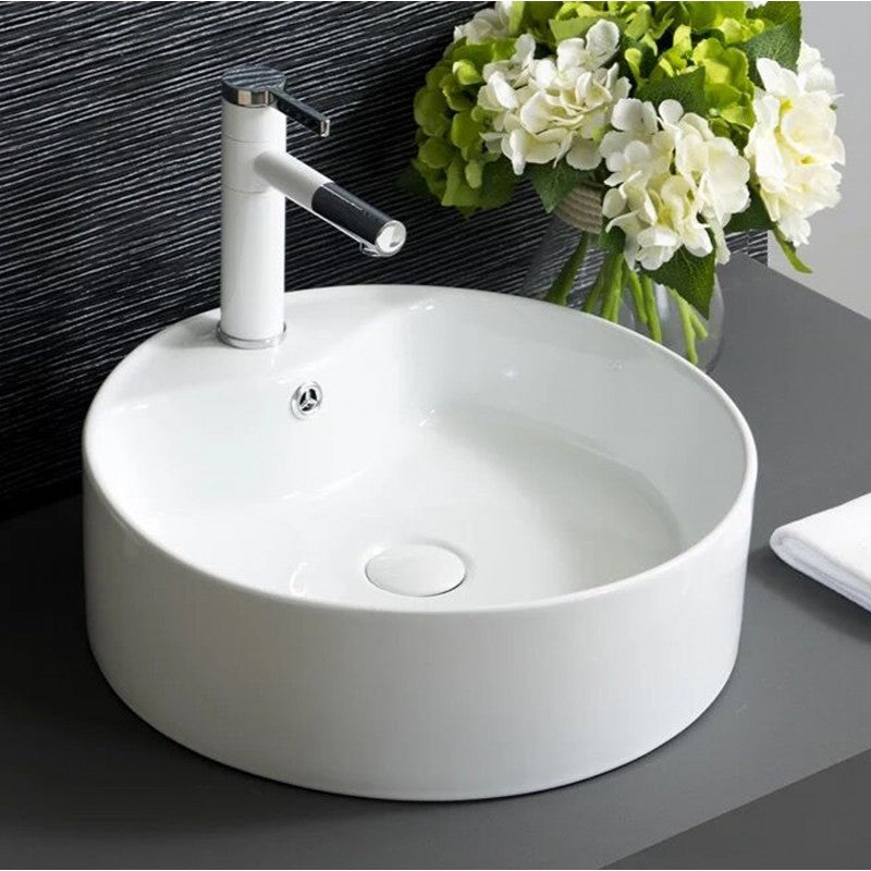 Art Counter Top Single Tap Hole Basin