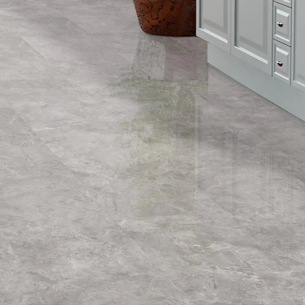 Albera Grey Marble - 8mm High Gloss Laminate Flooring