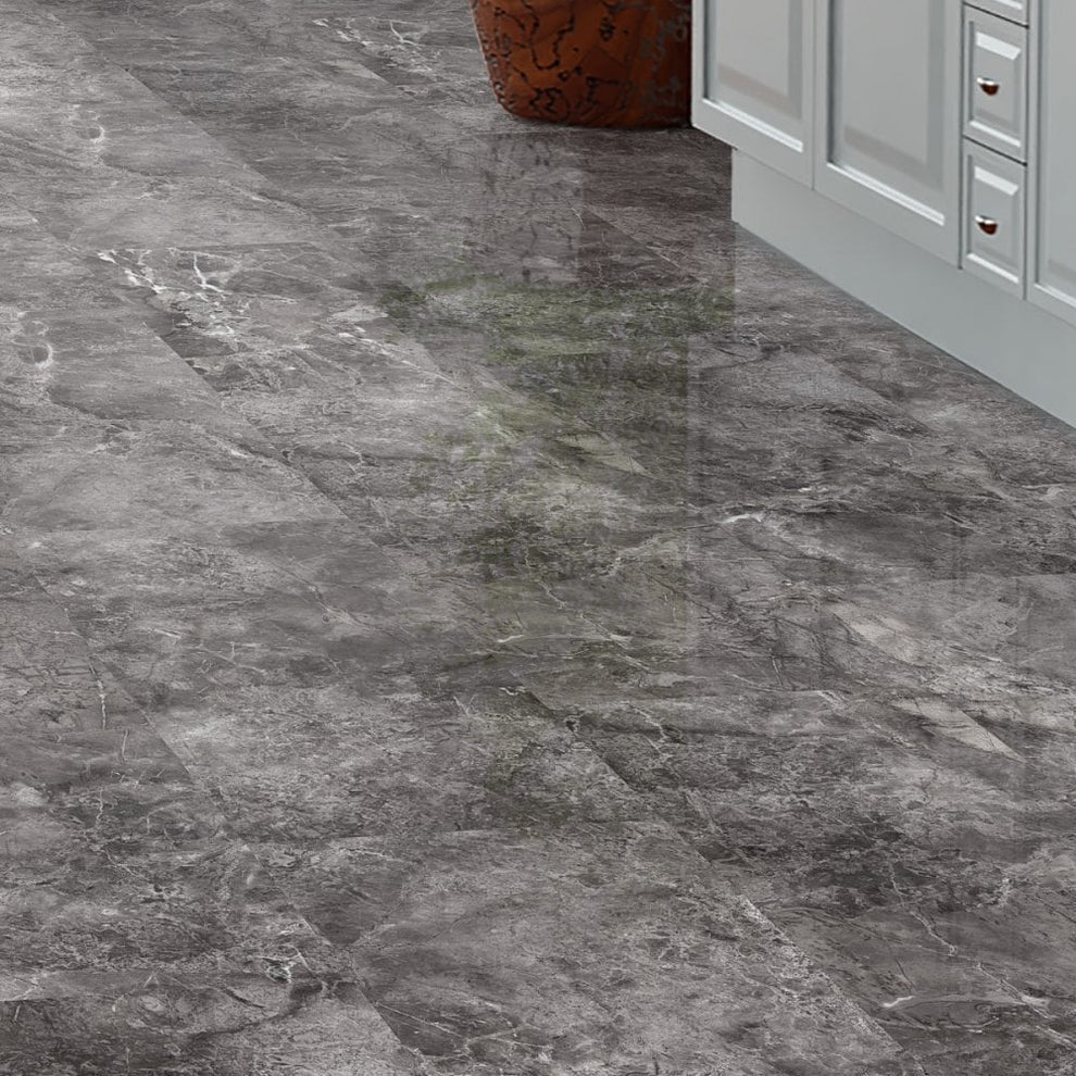 Albera Fossil Marble - Lustre Stone 8mm High Gloss Laminate Flooring