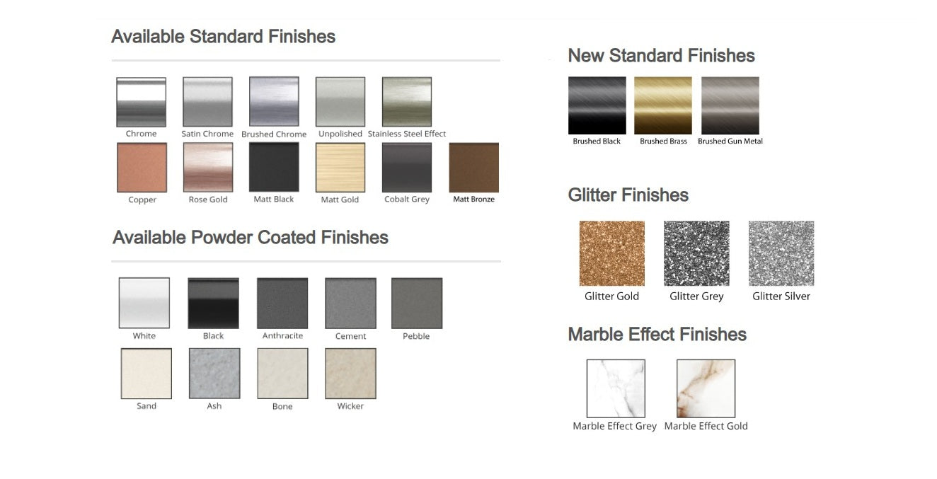 Metal Square Edge Standard Trim