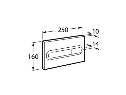 Anas Rimless Wall Hung Toilet Pan Roca Wc Frame 0.82 Chrome Flush Plate