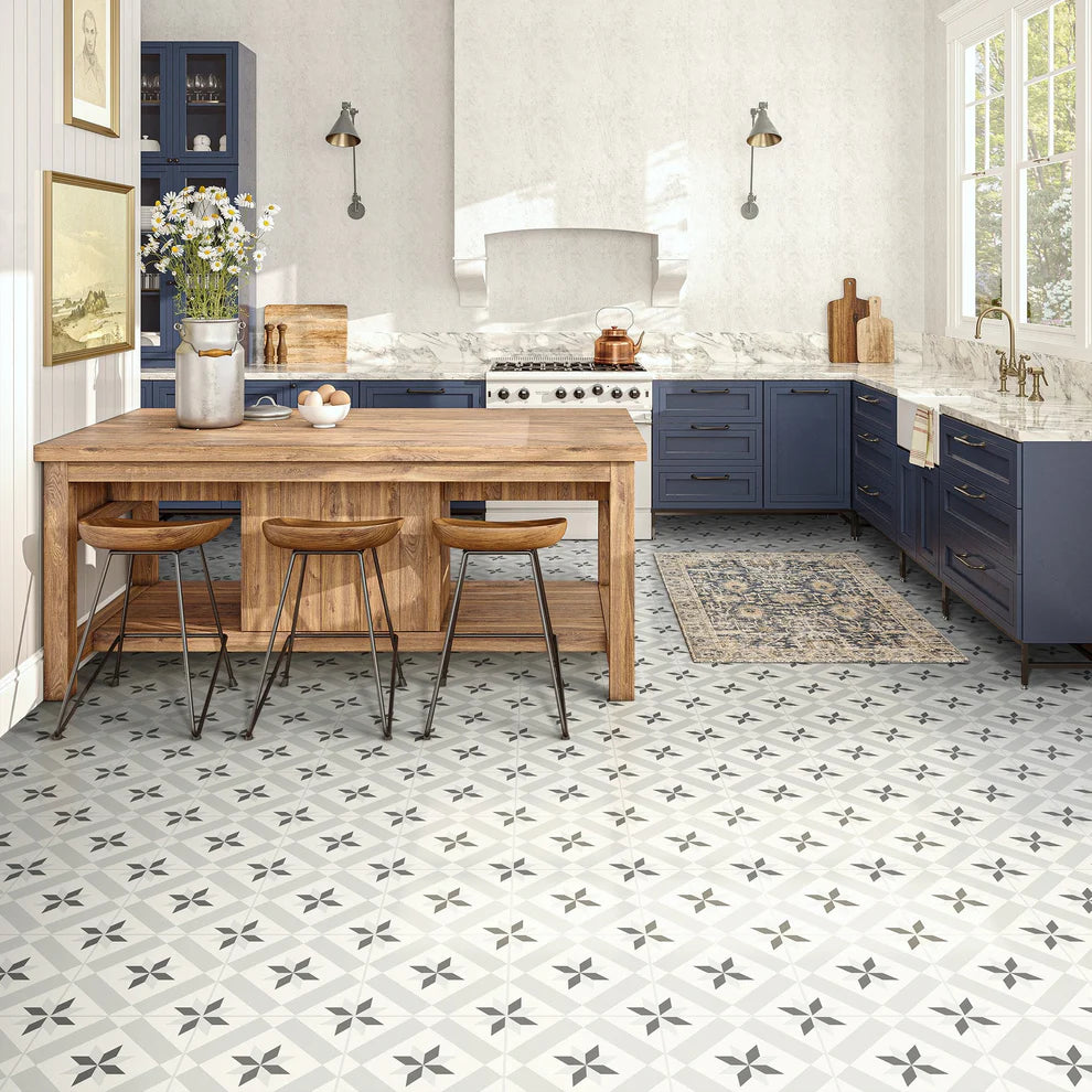 Art Tile - Retro Water-resistant 8mm Laminate Flooring