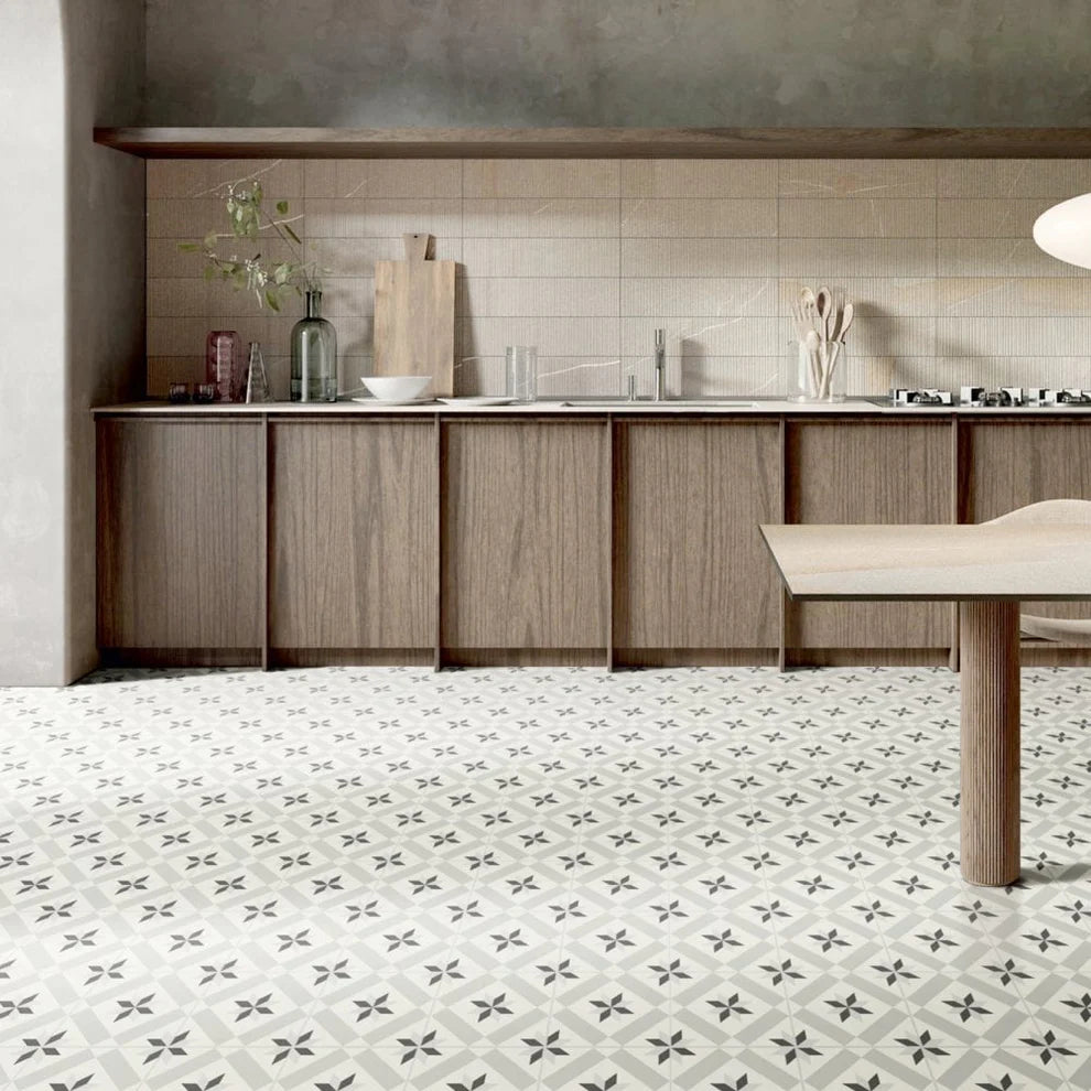 Art Tile - Retro Water-resistant 8mm Laminate Flooring