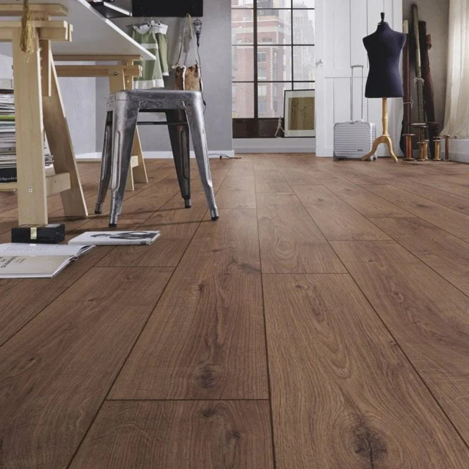 Atlas Oak Coffee - 12mm Laminate Flooring