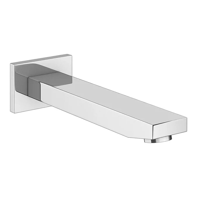 Bath Spout Square Chrome