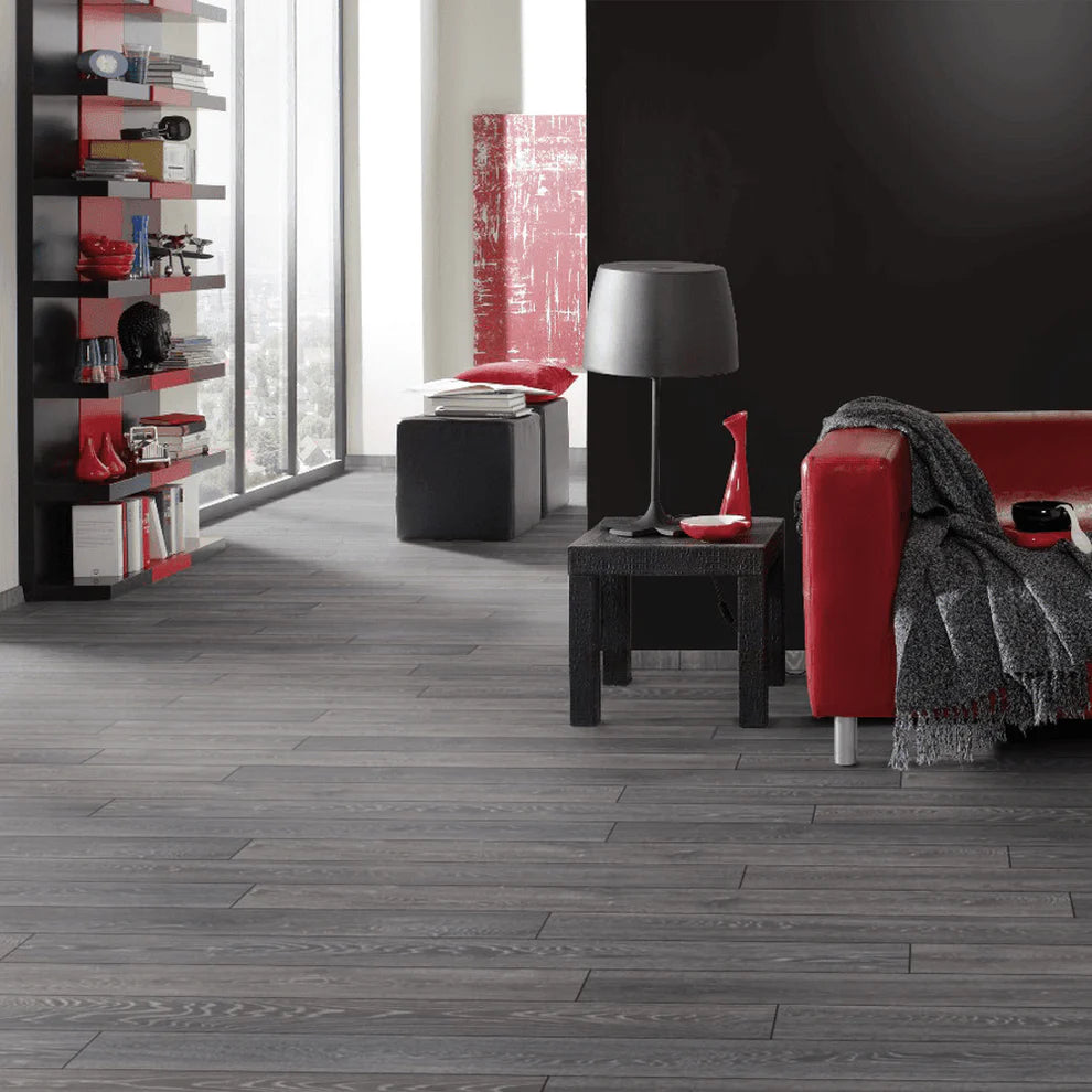 Bosco Pepper Grey - 8mm Laminate Flooring