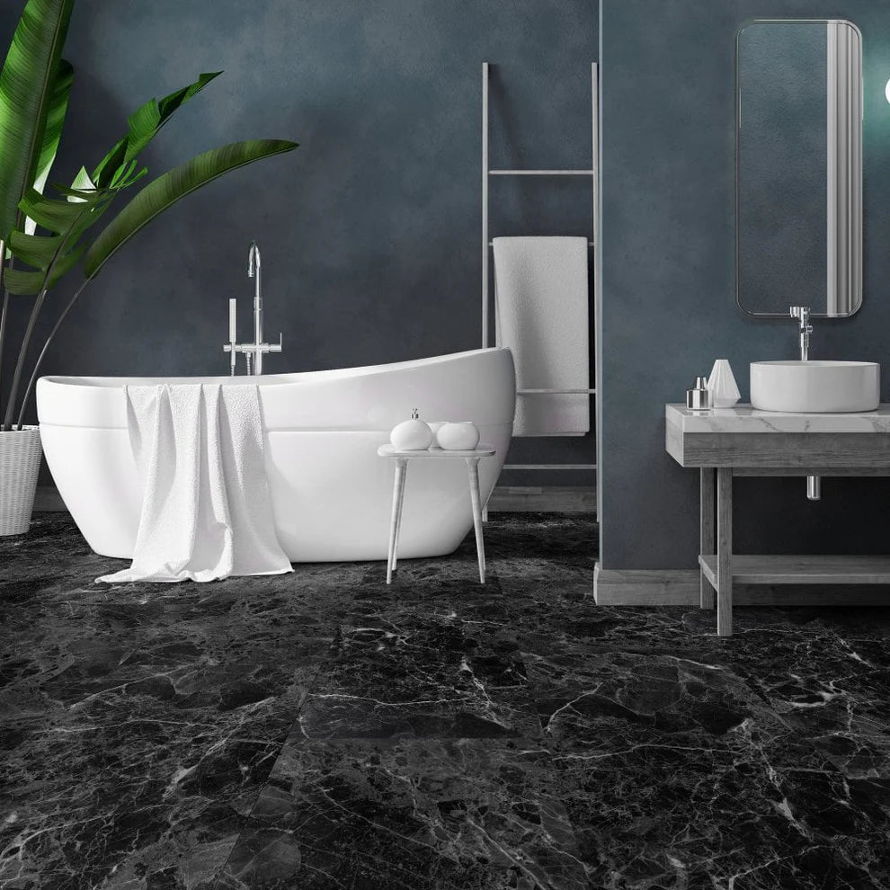 Black Granite - Lifestyle Plus 5mm Rigid Core Vinyl Flooring