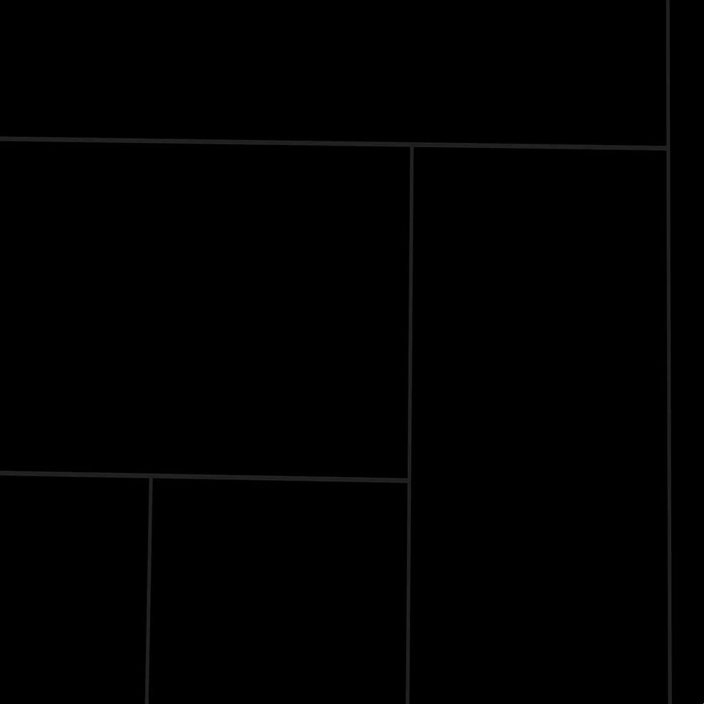 Black - Herringbone SPC 6mm Matt Rigid Core Vinyl Flooring