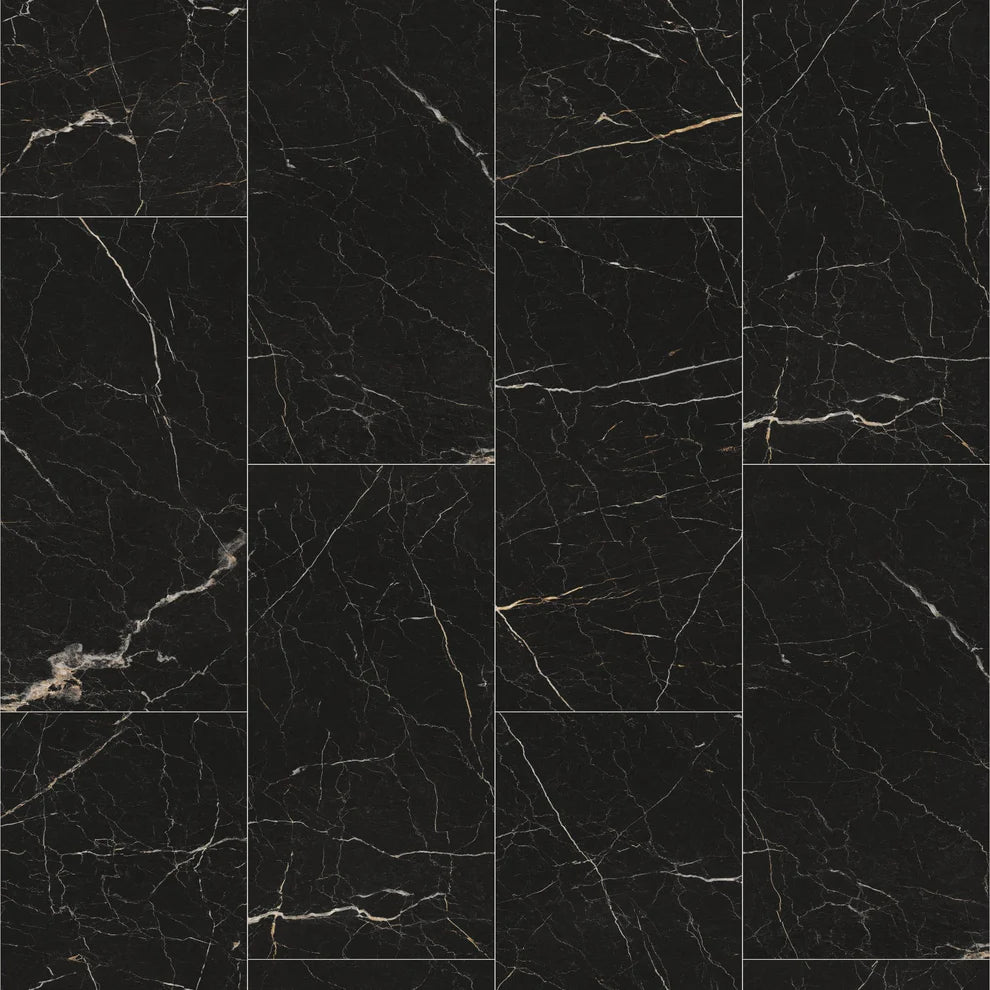 Black Marble - Lifestyle Plus 5mm Rigid Core Vinyl Flooring