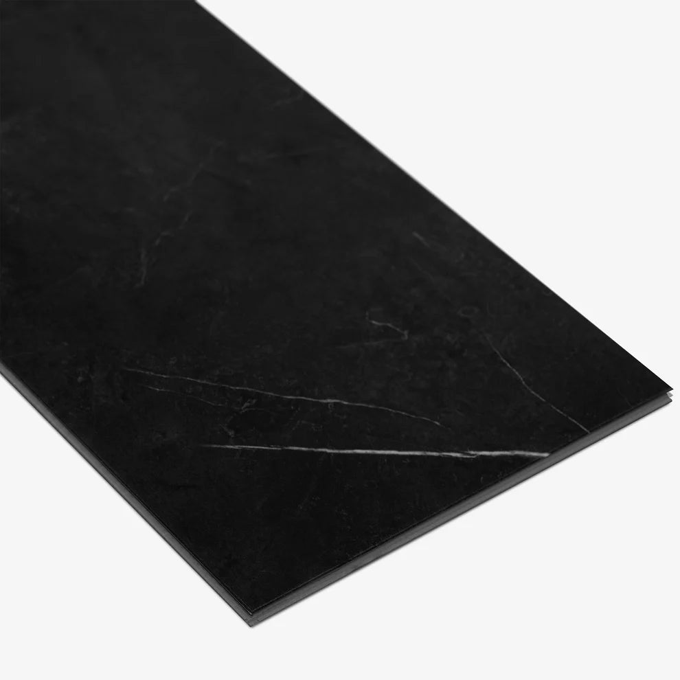 Black Marble - 5mm Embossed Purecoat Rigid Core Vinyl Flooring