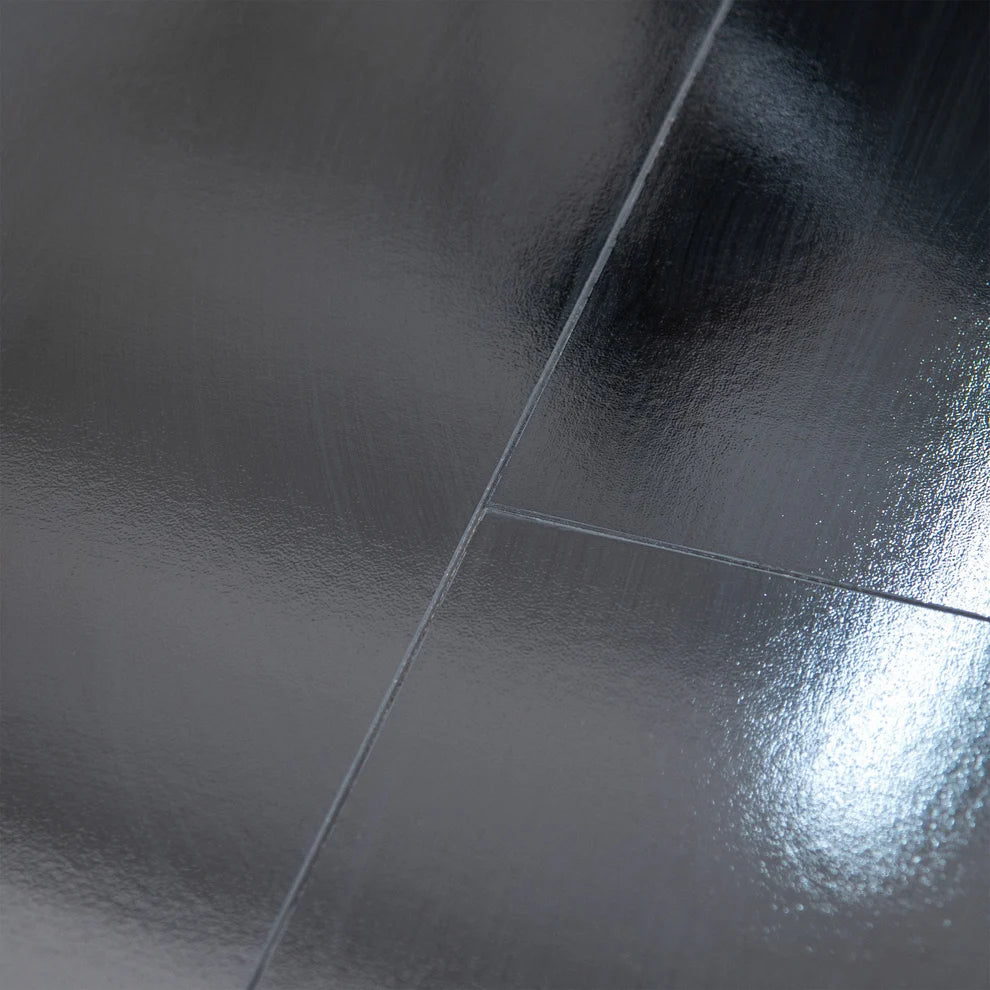 Albera Black Marble - 8mm High Gloss Laminate Flooring