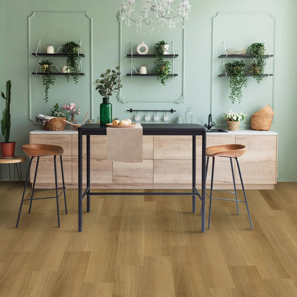 Brampton Oak - SPC 5mm Embossed Purecoat Rigid Core Vinyl Flooring