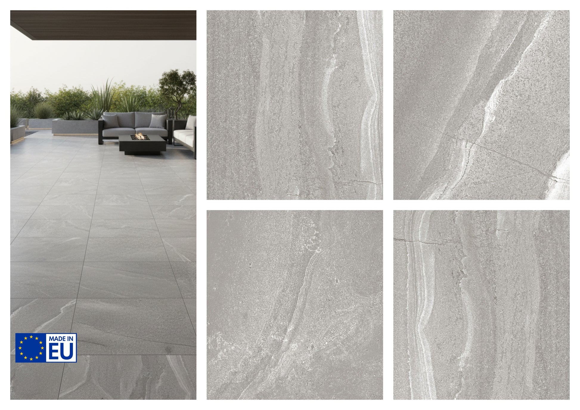 British Stone Grey 60x60