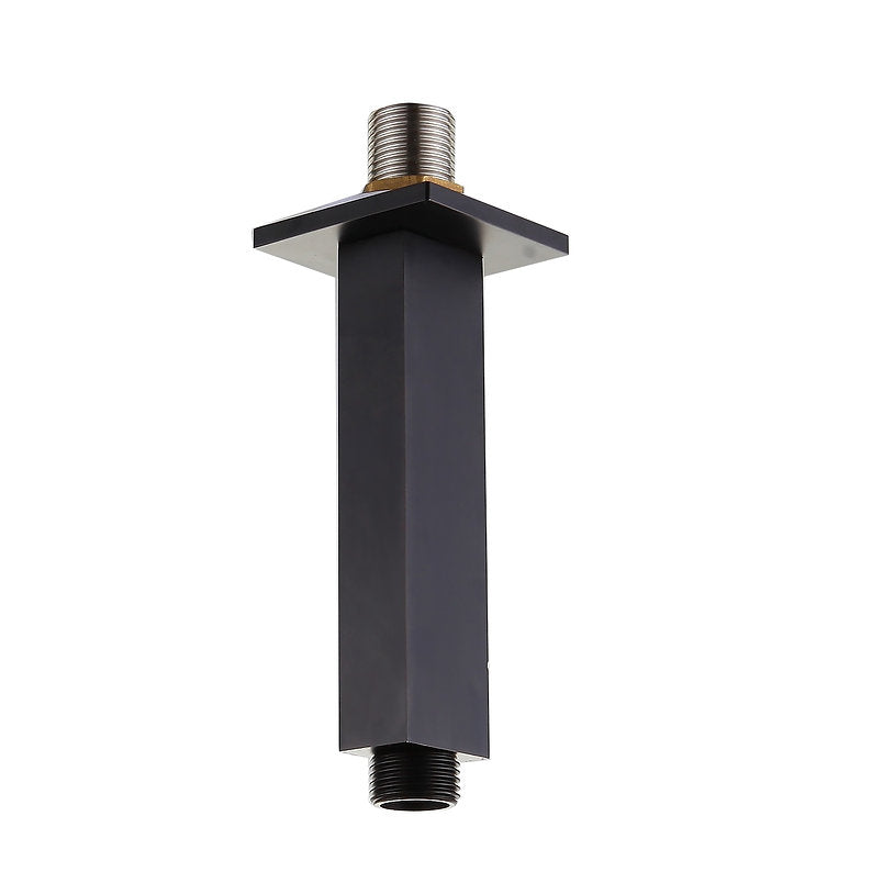 Ceiling Arm Matt Black Finish Square Model