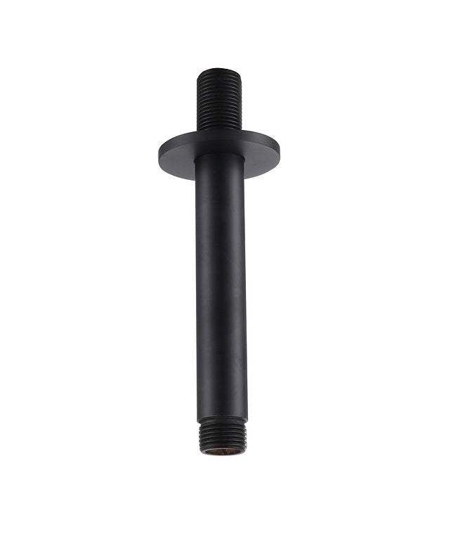 Ceiling Arm Matt Black Finish Round Model