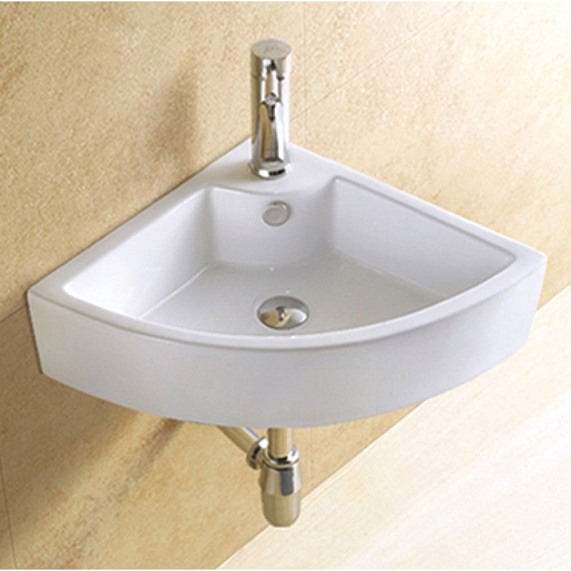 Corner Cloakroom Basin