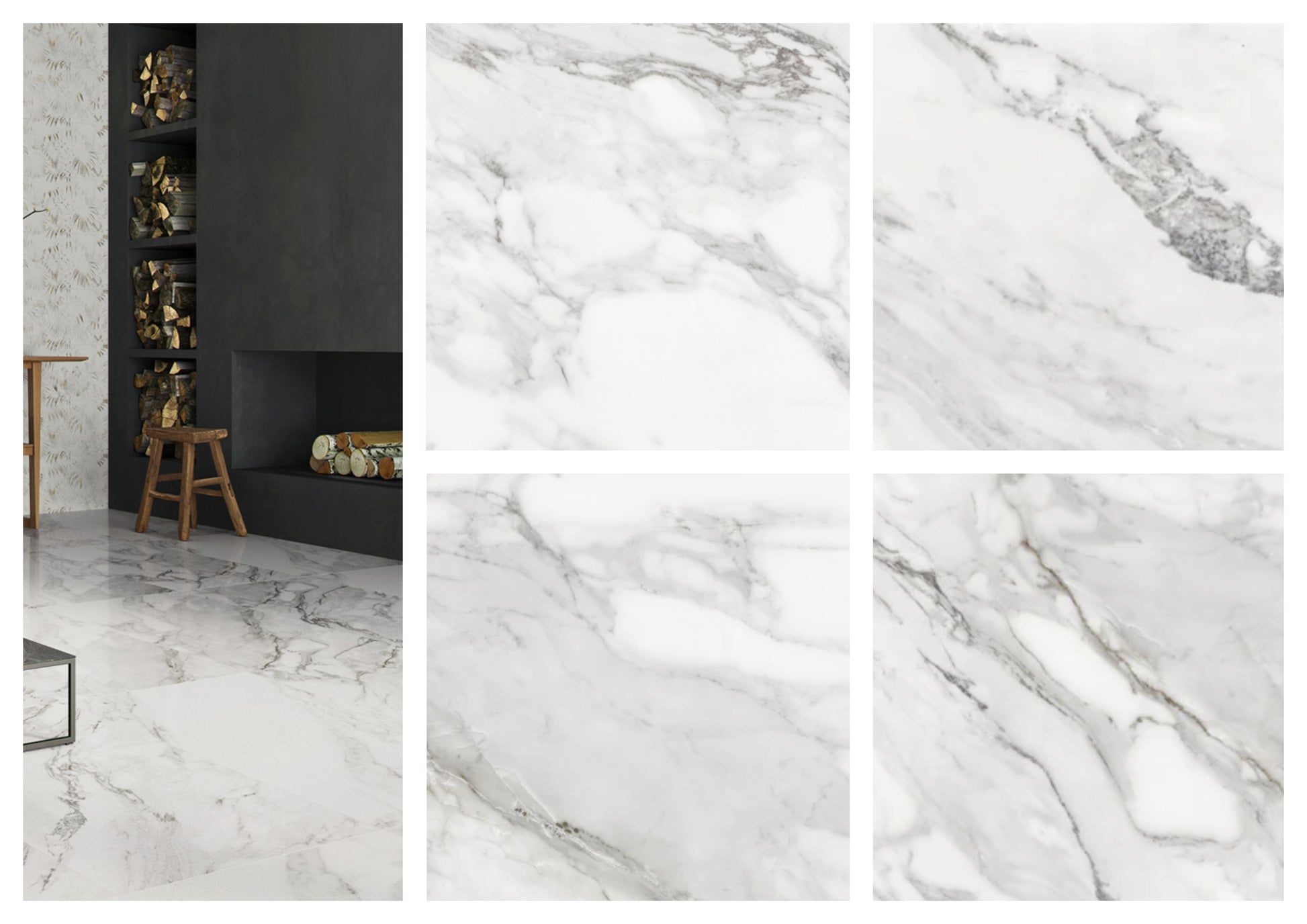Cenere Lux Silver 60x60