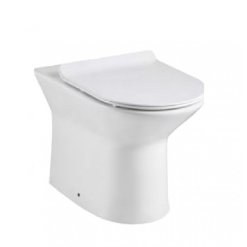 Comfort Rimless Short Projection Back To Wall Pan