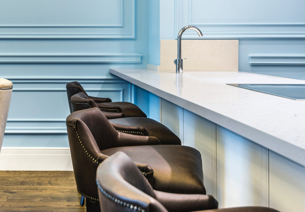 Carrara Shimmer Quartz Worktop