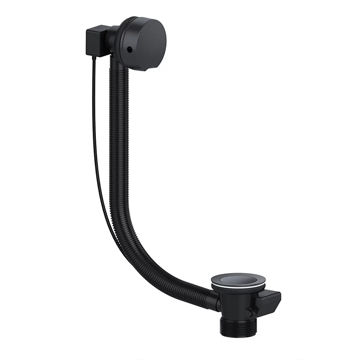 Pop-Up Combination Bath Waste Matt Black
