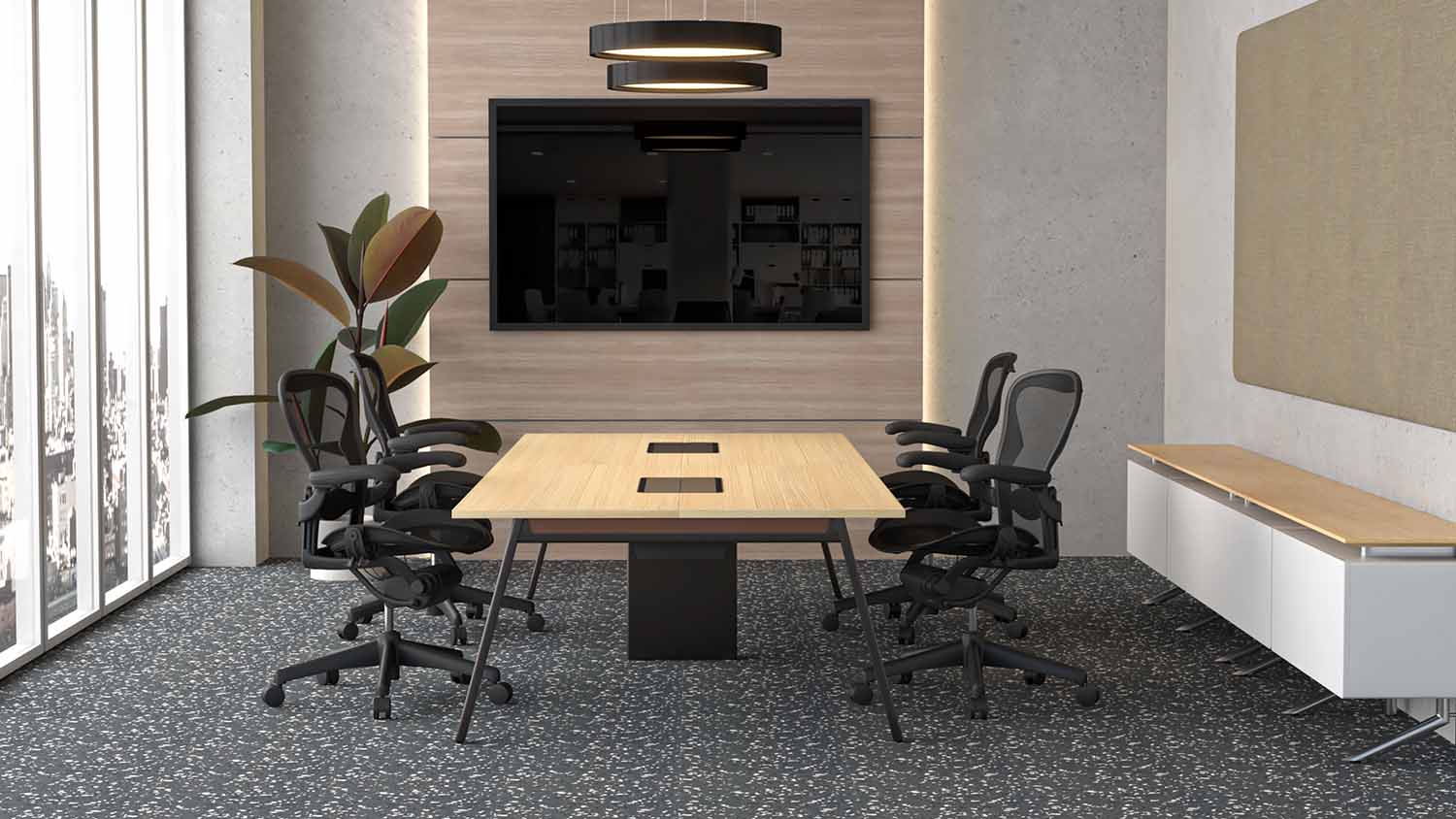 Carbon Maxi Fast Track Flexible Vinyl Flooring Flooring 635 X 635 Black
