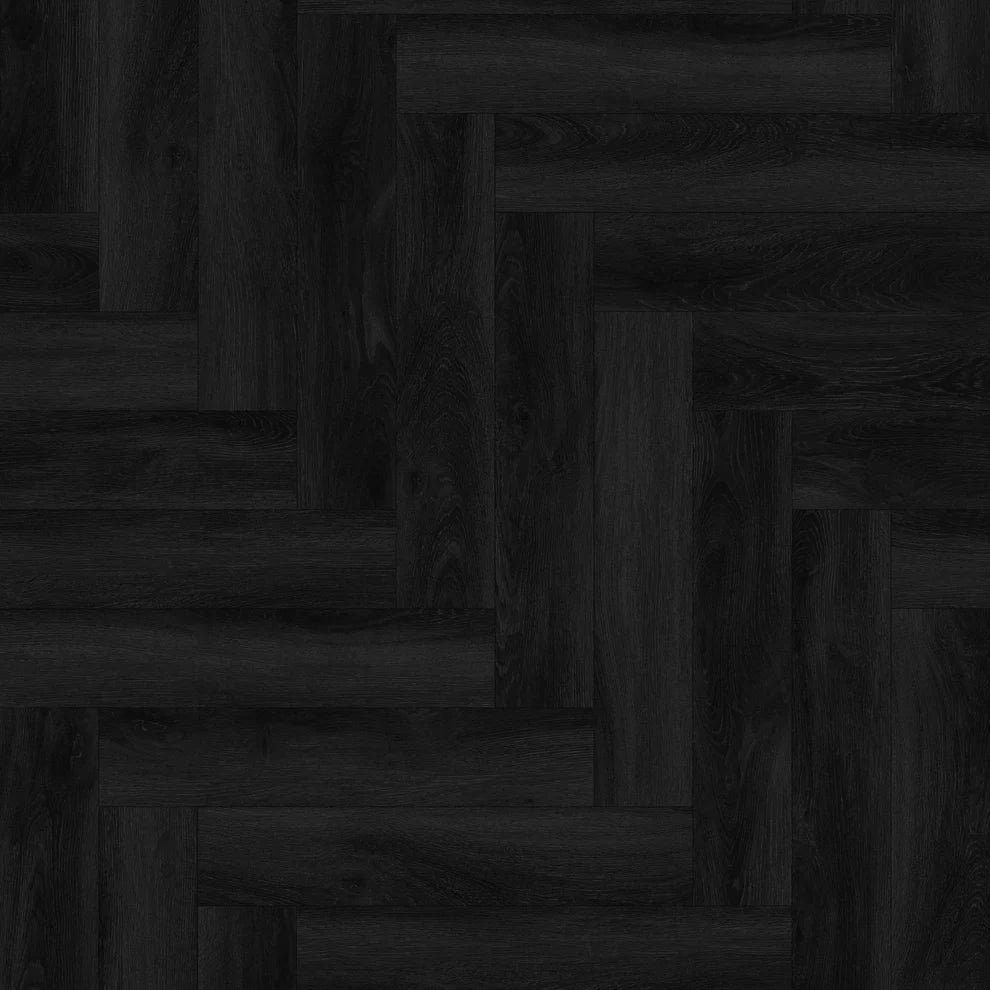 Carbon Oak - SPC Herringbone 5.5mm Rigid Core Vinyl Flooring