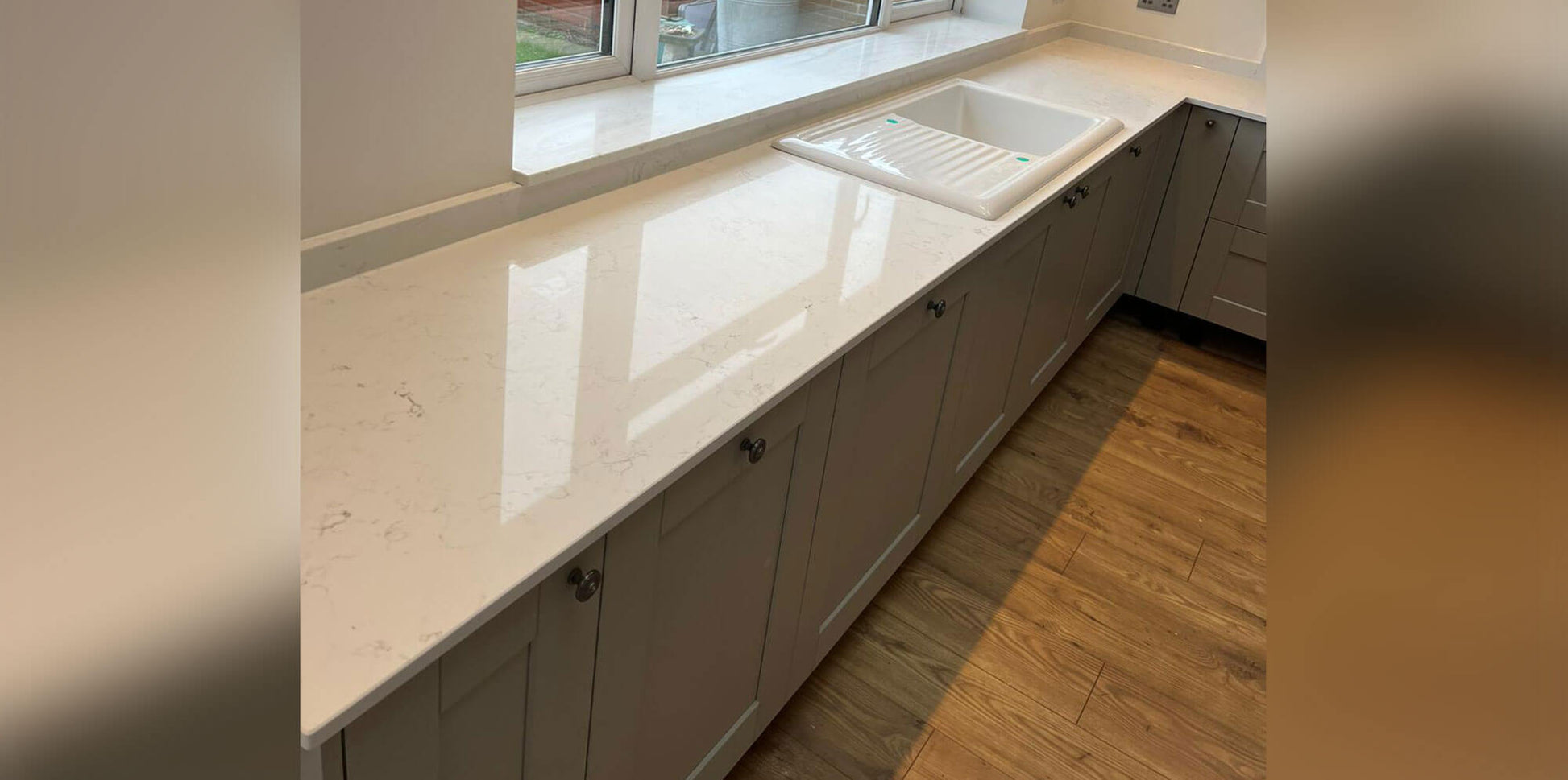 Carrara Neo Quartz Worktop