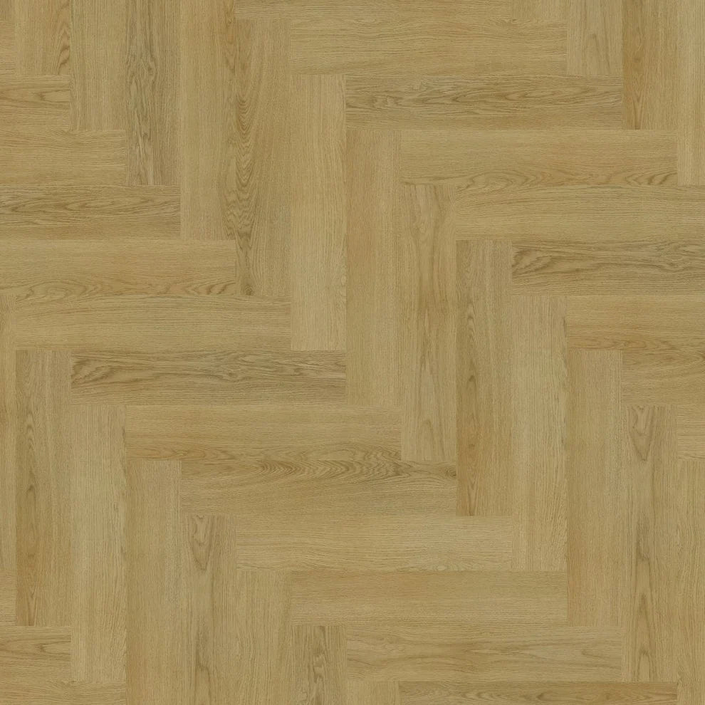 Chestermere Oak - Herringbone 5mm Embossed Purecoat Rigid Core Vinyl Flooring
