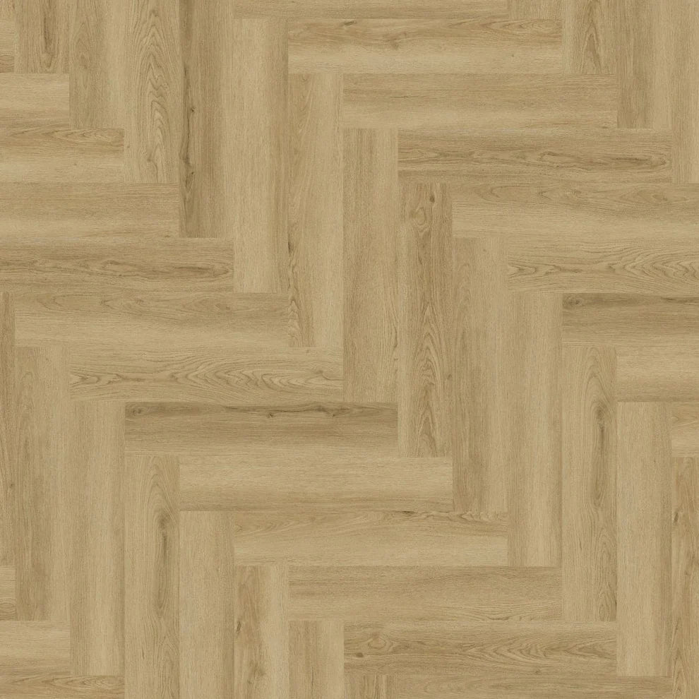 Colwood Oak - Herringbone 5mm Embossed Purecoat Rigid Core Vinyl Flooring