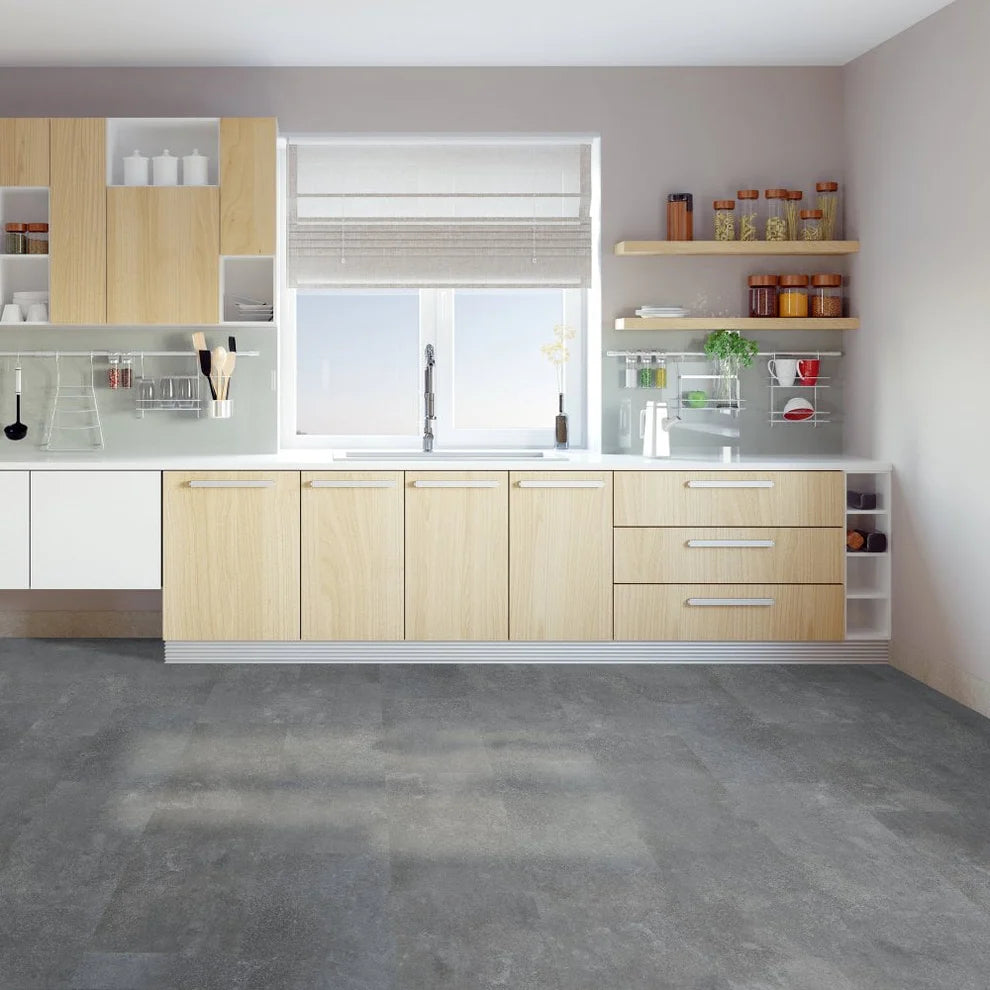 Concrete Grey - Lifestyle Plus 5mm Rigid Core Vinyl Flooring