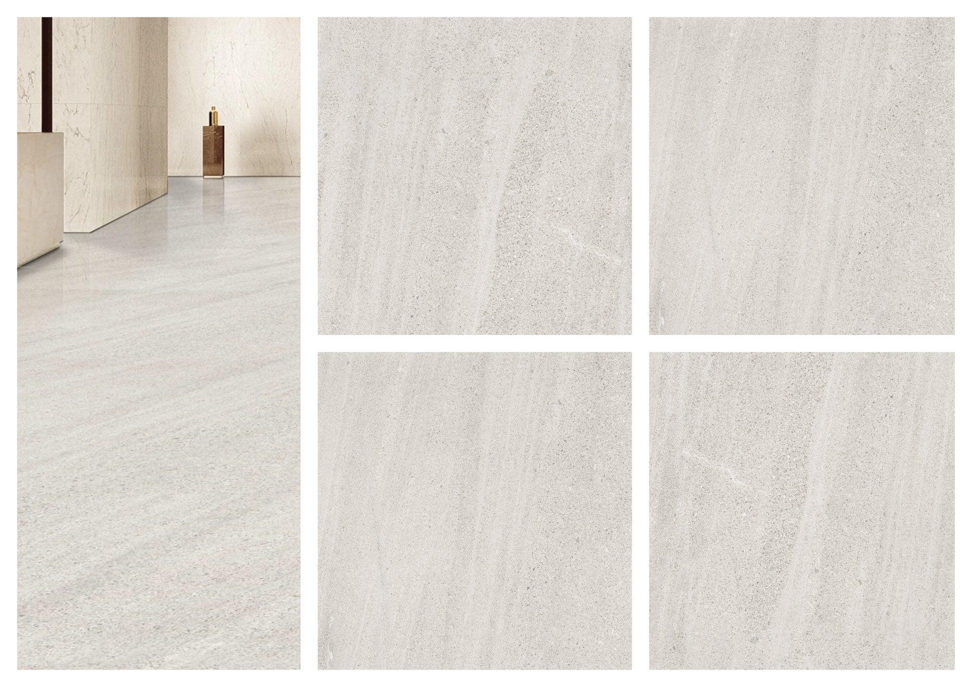 Flagstone Grey Matt 60x60