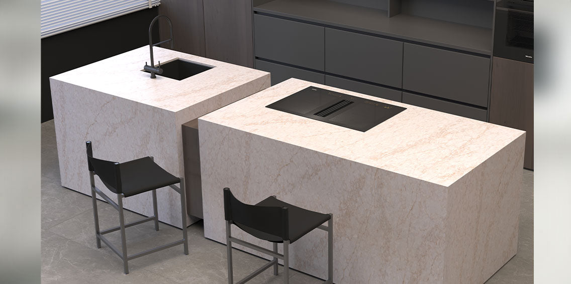 Crema Royal Quartz Worktop