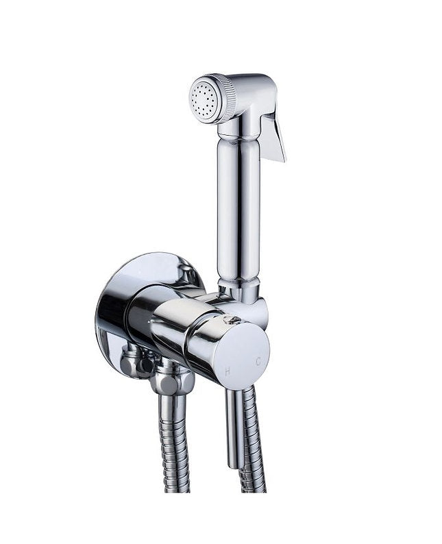 Manual Mixer Douche Chrome Finish